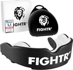 Fightr Premium Zahnschutz schwarz/weiß