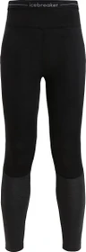 Icebreaker 125 ZoneKnit Merino Leggings Hose lang black/jet heather (Damen)