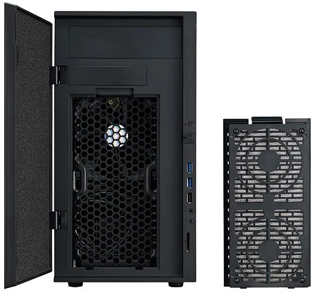 Cooler Master Silencio 352M, schwarz, schallgedämmt