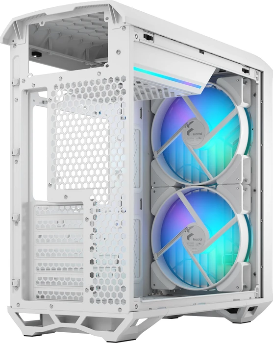 Fractal Design Torrent Compact White RGB TG Light Tint, Glasfenster