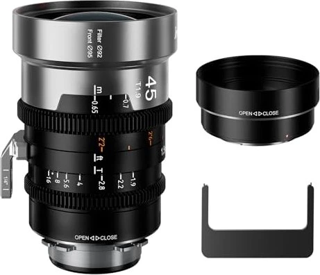Sirui IronStar 45mm T1.9 Full-Frame 1.5x Anamorphic Cine Neutral Flare für PL