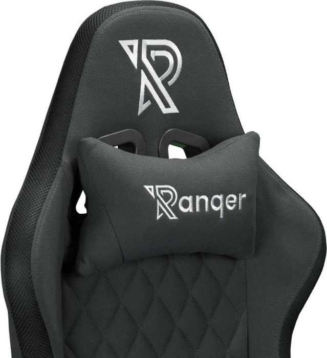 Ranqer Halo Fabric RGB Gamingstuhl, schwarz