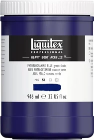 Liquitex Professional Heavy Body Acrylic phthalocyanine blue green shade, 946ml