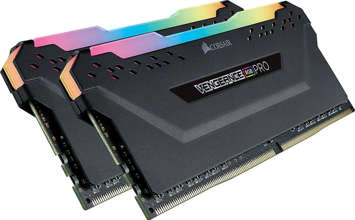 Corsair Vengeance RGB PRO schwarz UDIMM 16GB Kit, DDR4-3200, CL16-18-18-36