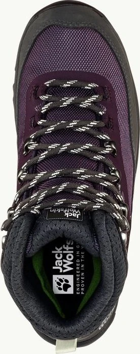 Jack Wolfskin Rebellion Guide Texapore Mid violett/grau (Damen)