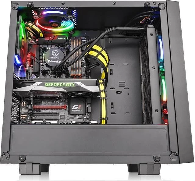 Thermaltake Core G21, schwarz, Glasfenster