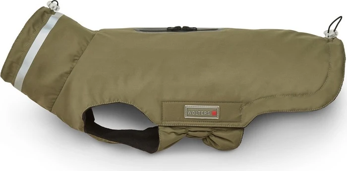 Wolters Outdoorjacke Modern Classic Hundejacke Dackel, 34cm, Olive