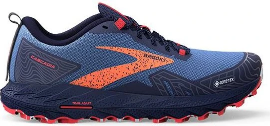 Brooks Cascadia 17 GTX navy/bittersweet/peacoat (Damen)