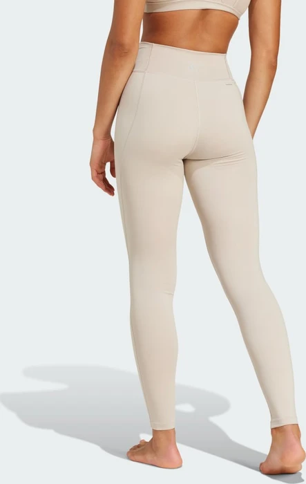 adidas All Me Essentials Full-Length Hose lang wonder beige (Damen)
