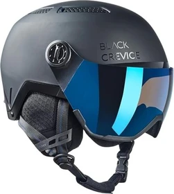 Black Crevice Chamonix Helm schwarz