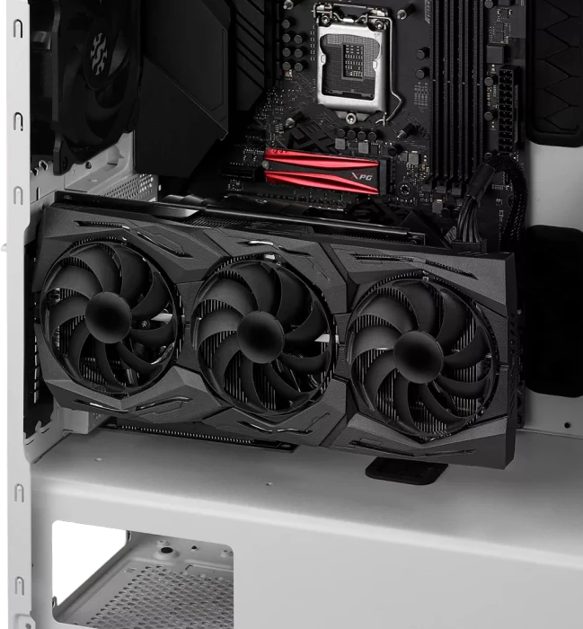 ADATA XPG Defender, weiß, Glasfenster