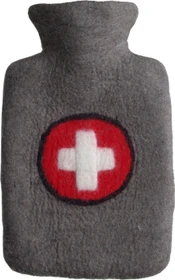 Hugo Frosch Klassik Filzbezug Wärmflasche kreuz