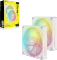 Corsair iCUE LX140 RGB Fan Starter Kit, weiß, LED-Steuerung, 140mm, 2er-Pack Vorschaubild