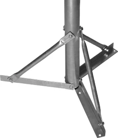 A.S. SAT Stahl-Standfuß 1m Rohr 60mm zerlegbar