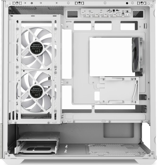 Sharkoon MK7 ARGB White, Glasfenster
