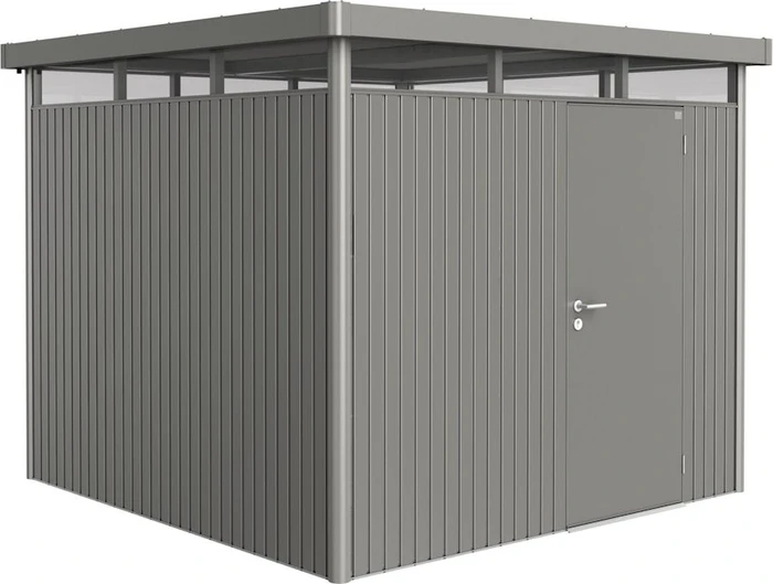 Biohort HighLine H4 Gerätehaus quarzgrau-metallic