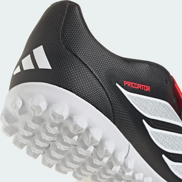 adidas Predator Club Fold-Over Tongue TF core black/cloud white/lucid red (Herren)