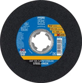 Pferd EHT 125-1.6 PSF STEELOX/X-LOCK Trennscheibe gerade, 125x1.6mm, 25 Stück