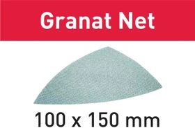 Festool Granat Net STF Delta P320 GR NET/50 100x150mm Schleifblatt K320, 100x150mm, 50 Stück