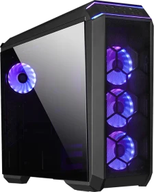Chieftec Gamer GP-03B Stallion 3, schwarz, USB-C, Glasfenster (GP-03B-UC-OP)