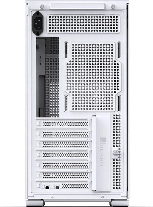 Jonsbo D41 Mesh Screen White, weiß, Glasfenster