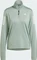 adidas Own The Run Half-Zip Laufshirt langarm silver green (Damen) Vorschaubild