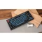 Keychron Q1 Knob, LEDs RGB, hot-swap, schwarz/blaugrau, Gateron G Pro BROWN, USB, DE Vorschaubild