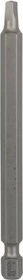 Bosch Professional Extra Hart Innenvierkant Bit 1/4", R2x89mm, 3 Stück