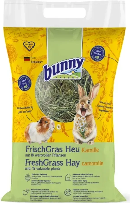 bunny Allgäuer Frisch Gras Heu mit Kamille
