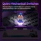 Gamakay TK75 SOCD Silent Mechanical Keyboard, Phoenix V2 linear, USB/Bluetooth, DE Vorschaubild