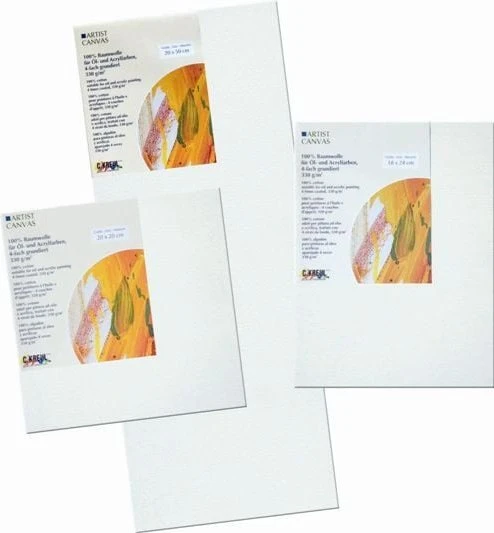 Kreul Stretched Canvas, 330g/m², 0.18m x 24cm