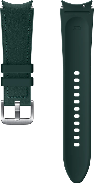 Samsung Hybrid Leather Band 20mm M/L grün