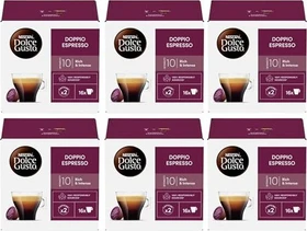 Nestlé Nescafe Dolce Gusto Espresso Kaffeekapseln, 96 Stück (6x 16 Stück)