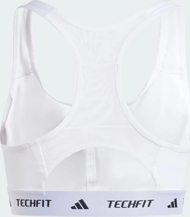 adidas TECHFIT Medium-Support Sport-BH white (Damen)