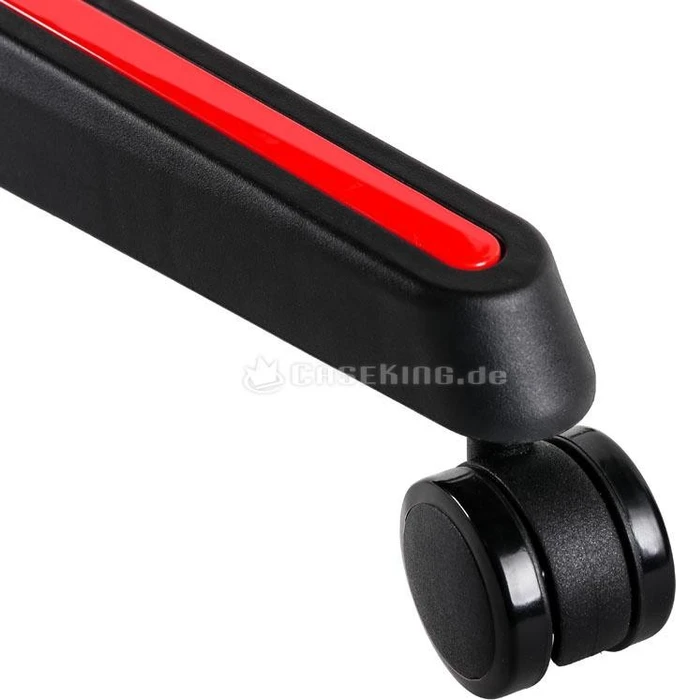Nitro Concepts S300 Inferno Red Bürostuhl, schwarz/rot