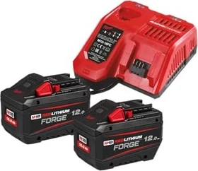 Milwaukee M18 High Output HNRG-122 Starterset 12/18V, 6.0/12.0Ah, Li-Ionen, 3 Akkus [30.0Ah] [504Wh]