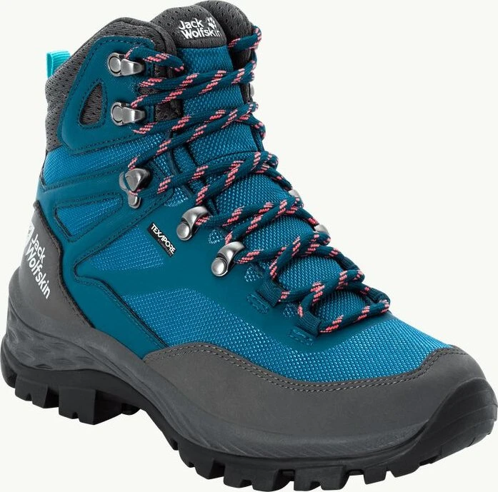 Jack Wolfskin Rebellion Guide Texapore Mid turquoise/coral (Damen)