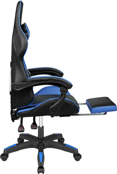 Krüger&Matz Warrior GX-150 Gamingstuhl, schwarz/blau