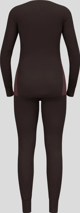 Odlo Active Warm Eco Set black/fudge (Damen)