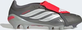 adidas Predator League Fold-Over Tongue FG iron metallic/zero metalic/lucid red