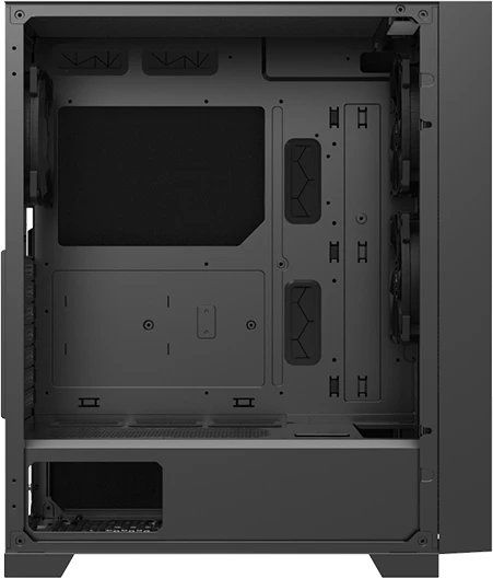 Montech Air 1000 Silent Black, schwarz, schallgedämmt
