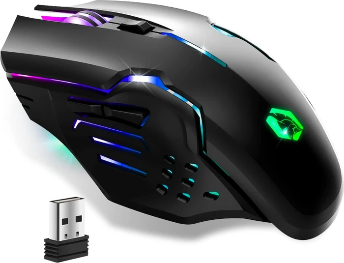 Empire Gaming RF-903 Wireless Mouse schwarz, USB