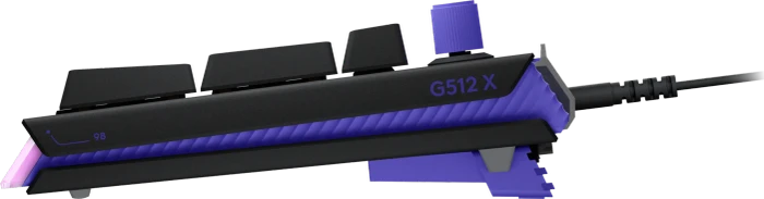 Logitech G512 X 98 TMR, schwarz, Dual-Swap analog/mechanisch, taktil, USB, DE