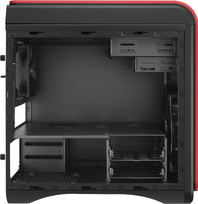 AeroCool DS Cube Red Window Edition, Acrylfenster