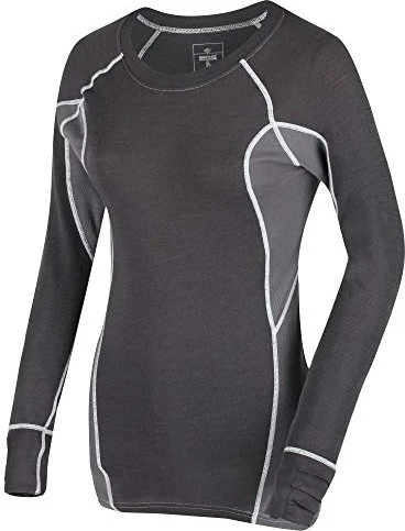 Regatta Beru Funktionsshirt langarm navy/magnetgrau (Damen)