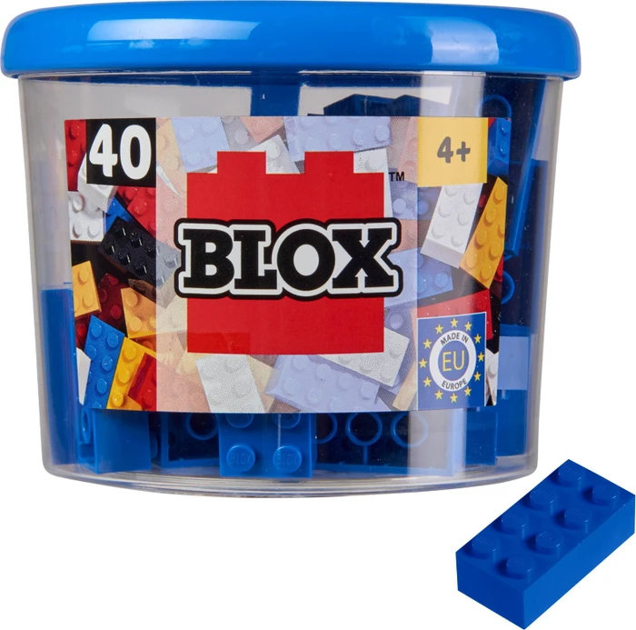 Simba Toys Blox 40 Steine blau