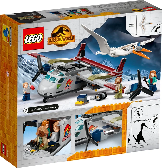 LEGO Jurassic World - Quetzalcoatlus: Flugzeug-Überfall