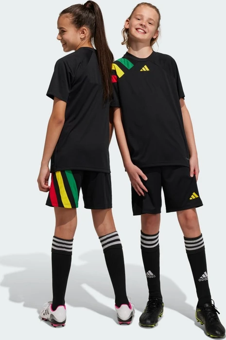 adidas Fortore 23 Shorts black/team collegiate red/team green (Junior)