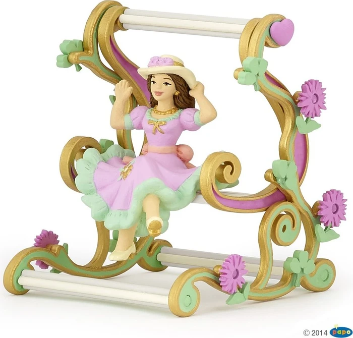 Papo Die Bezaubernde Welt - Prinzessin auf ihrer Schaukel