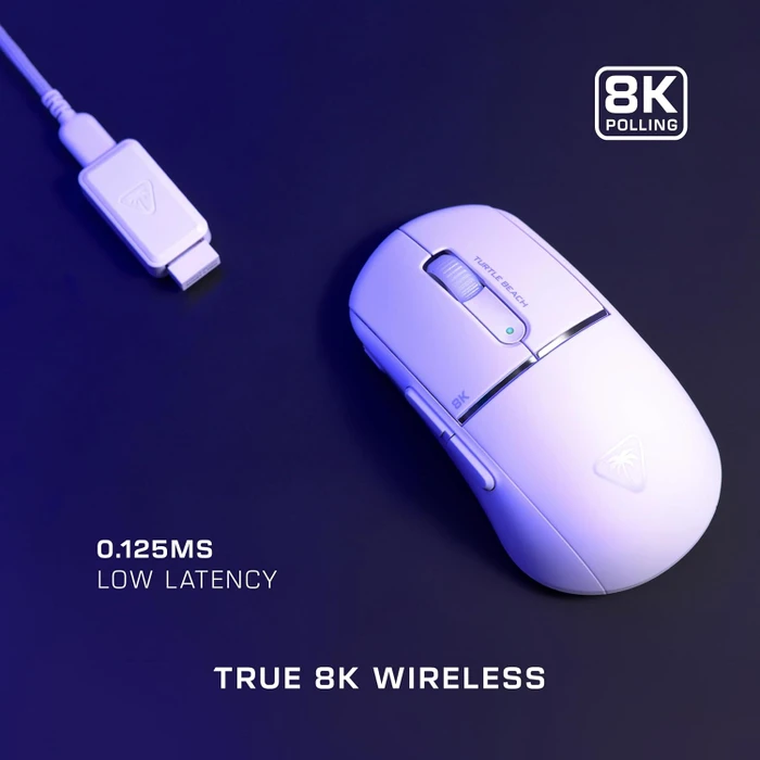 Turtle Beach Burst II Pro 8K weiß, USB/Bluetooth